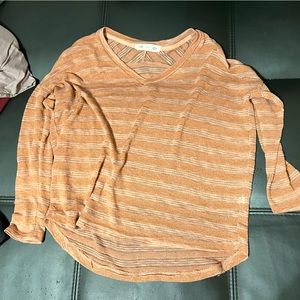 Long Sleeve See Through stop